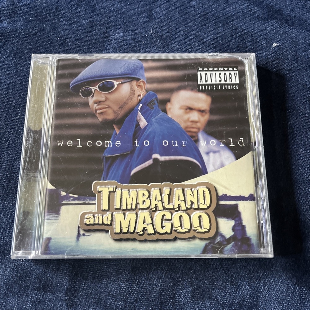 Timbaland and Magoo Welcome to Our World CD 1997 East Coast Rap Hip Hop Aaliyah